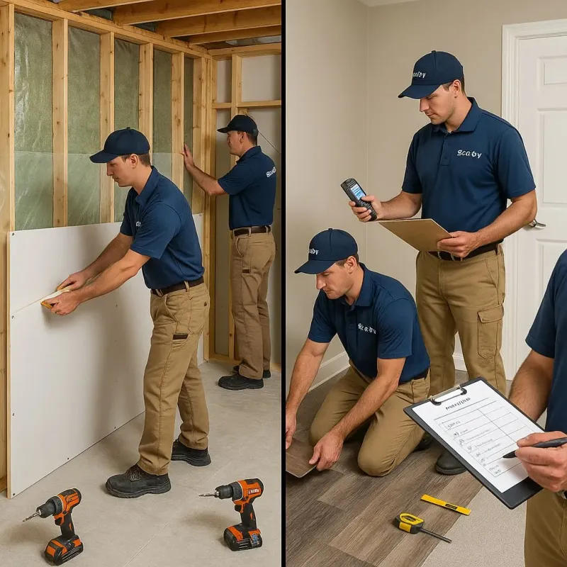 Repairs and Reconstruction process in Fort Shawnee, OH